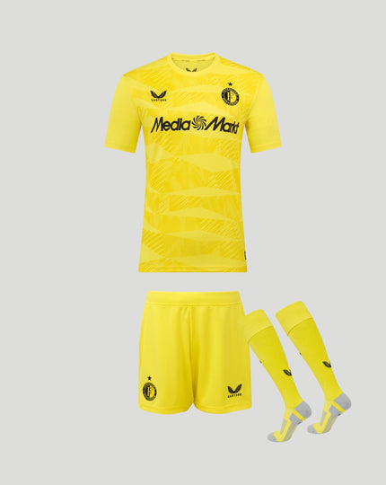 Feyenoord Home Goalkeeper Kit 2025-2026 - Junior (bundle)