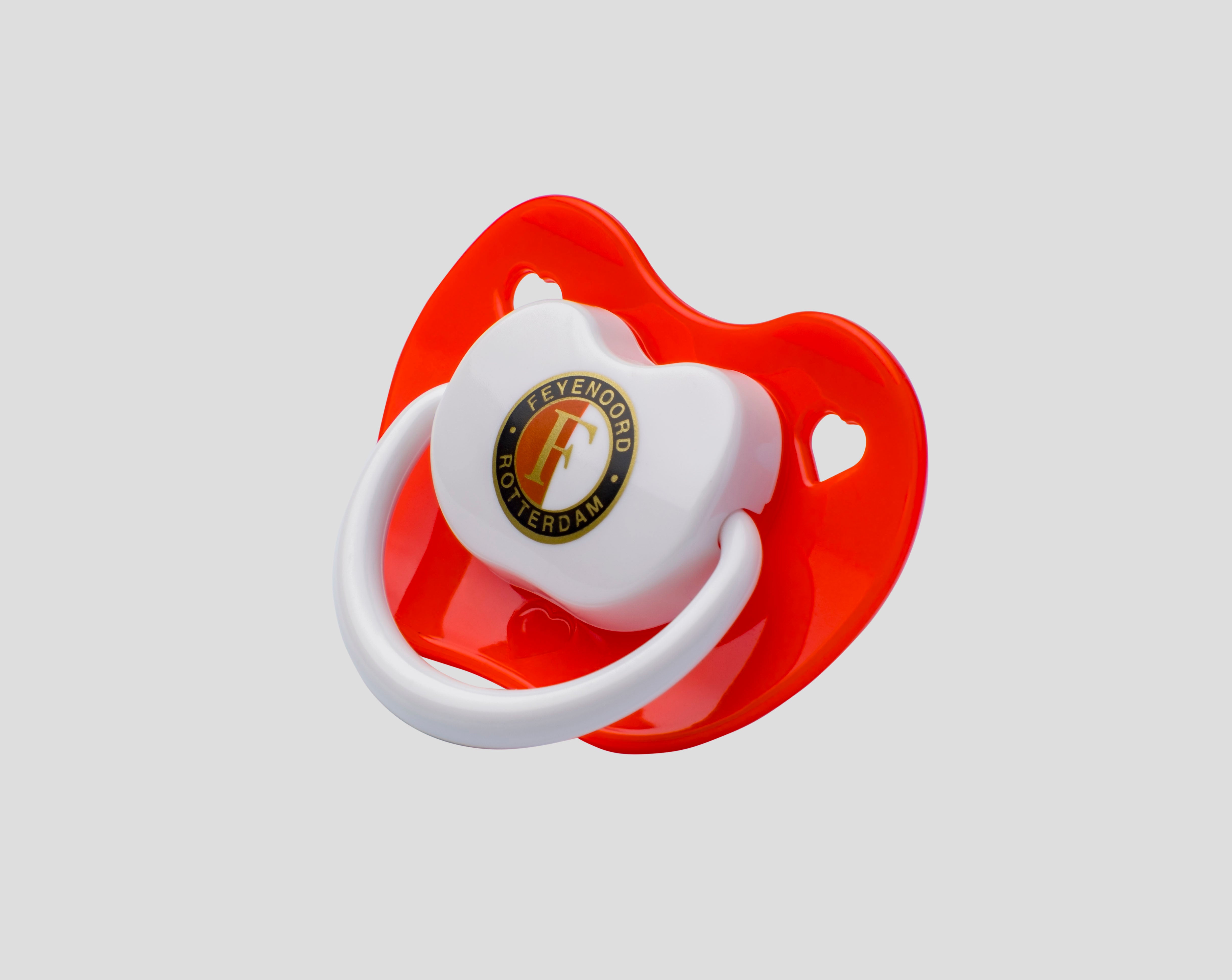 Teat with logo