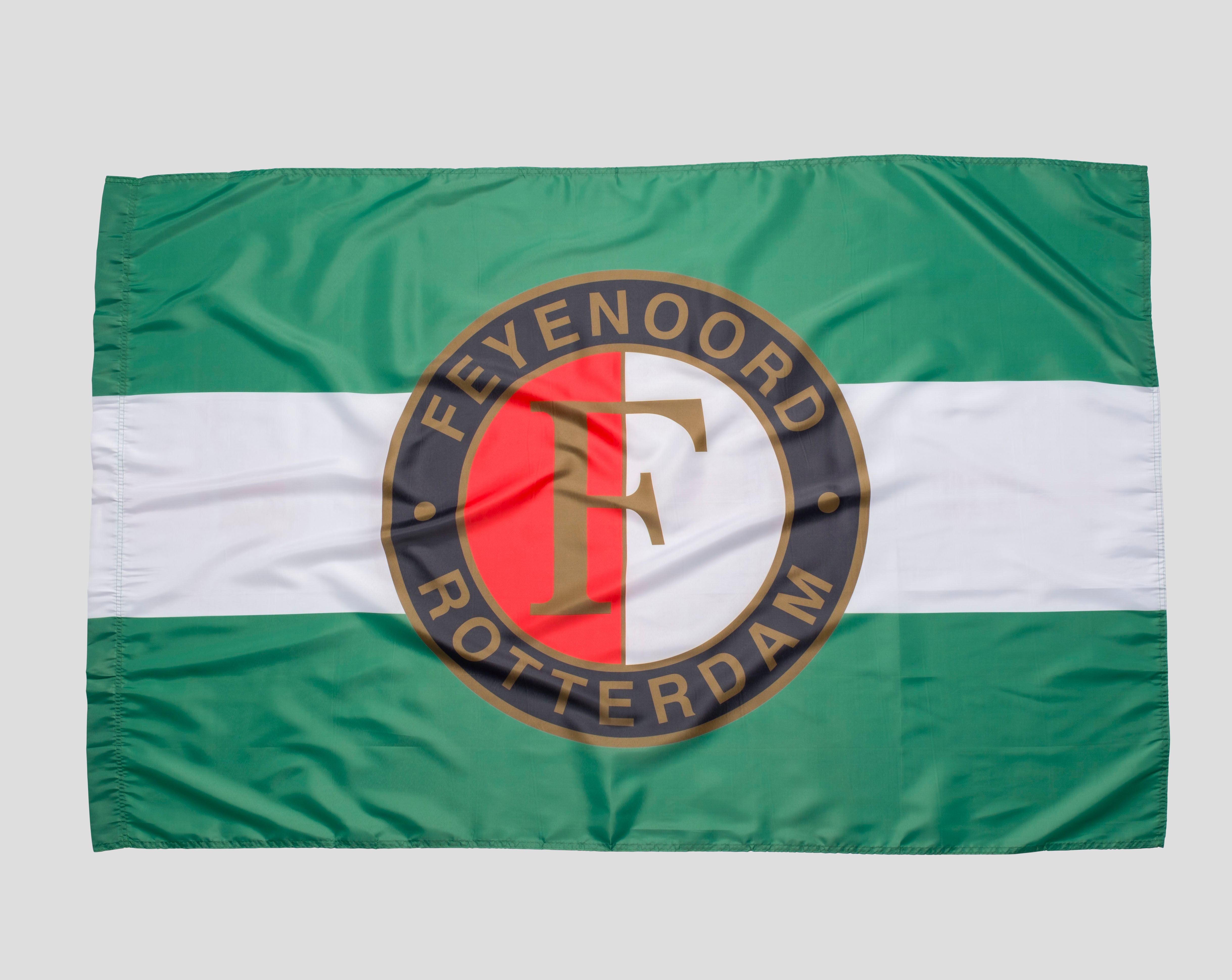 Feyenoord flag logo green/white/green