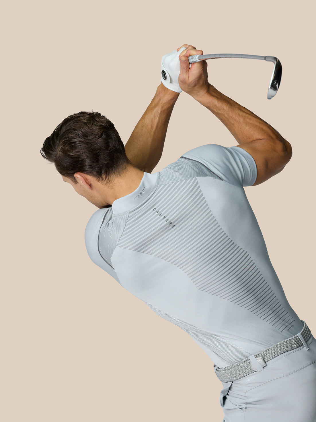 Pinnacle Golf Polo - Mid Grijs