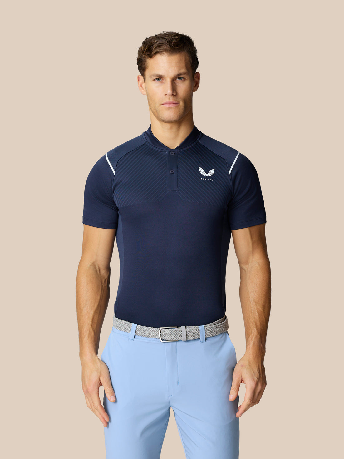 Pinnacle Golf Polo - Marineblauw