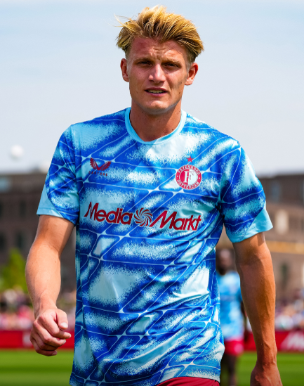 Feyenoord 3rd Pre Match Short Sleeve Tee - Mens