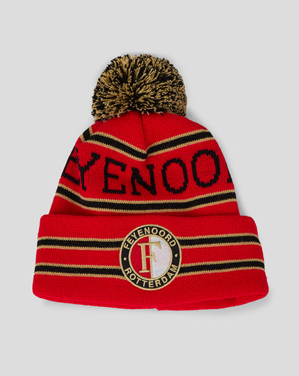 Feyenoord Muts Pompom - Junior