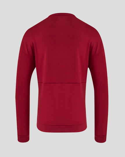 Feyenoord Travel Crew Sweat - Unisex - Biking Red