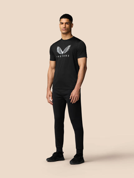 Grafisch Training T-Shirt - Zwart