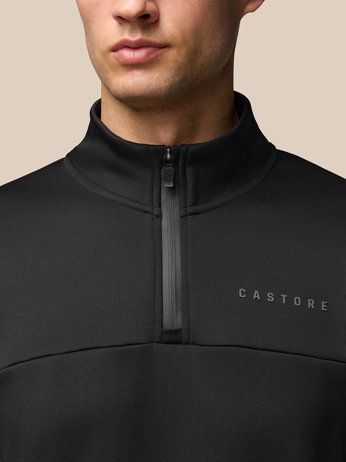 Flex Lifestyle Top met Kwartrits - Zwart