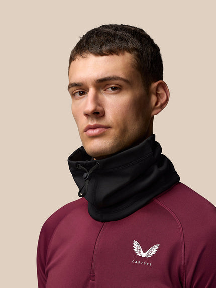 Unisex Core Nekwarmer – Zwart