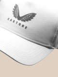 White Core Cap with halo eyelets and Castore logo on the front