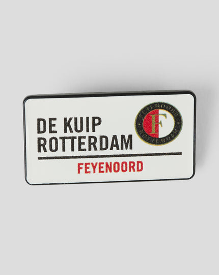 Feyenoord Straatbord Badge