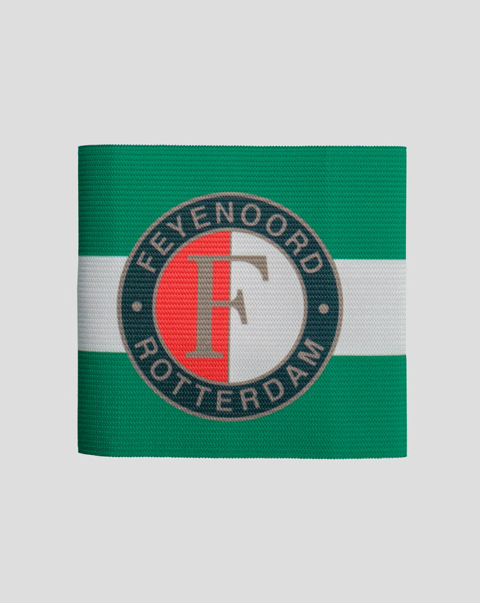 Feyenoord junior captain armband in green fabric with club badge
