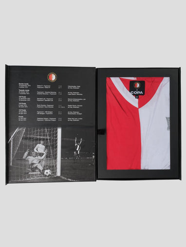 Feyenoord 1973 - 74 Retro Football Shirt UEFA Cup