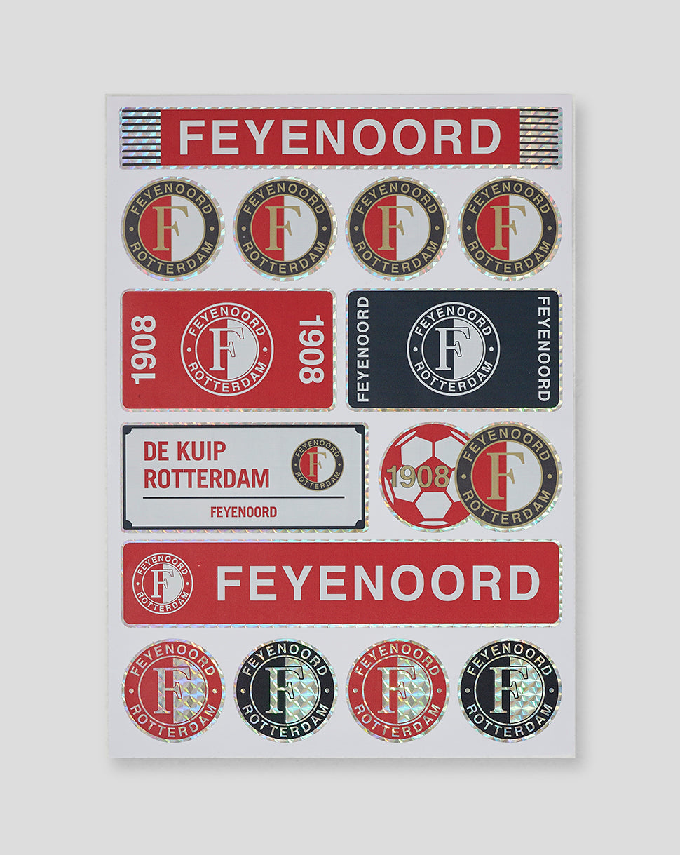 Feyenoord Stickervel A4