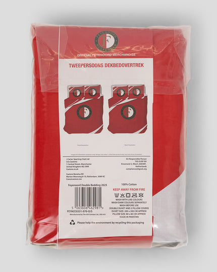 Feyenoord Tweepersoons Dekbedovertrek