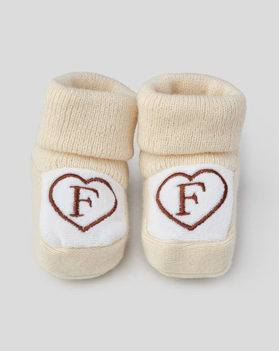 Feyenoord Baby Sokken - Beige