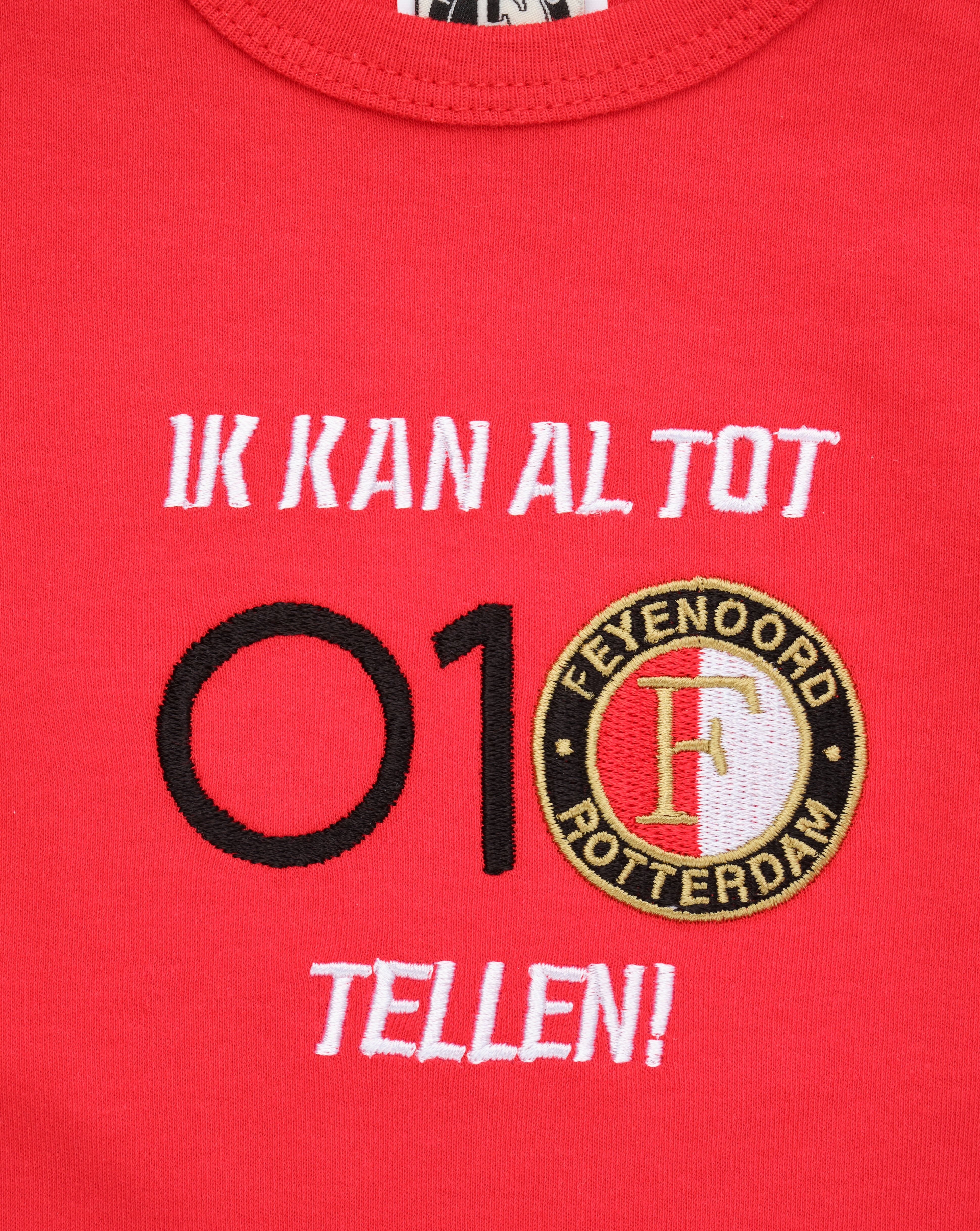 T-shirt Baby can already count to 010 Red km 25/26