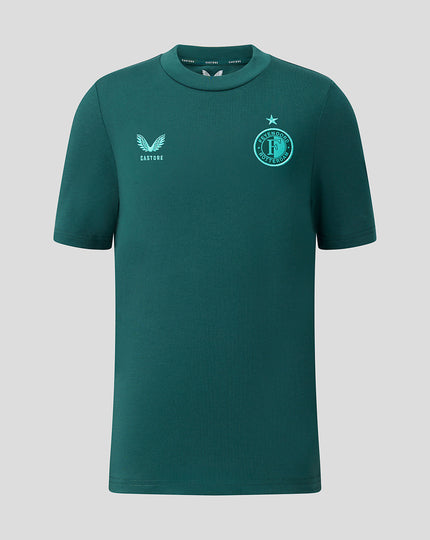 Feyenoord Travel 2026-2027 T-Shirt - Junior - Groen