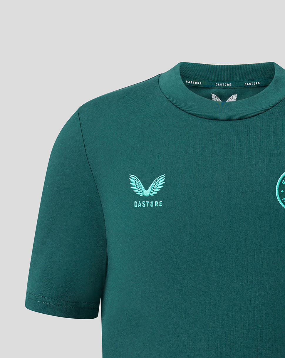 Feyenoord Travel 2026-2027 T-Shirt - Junior - Groen