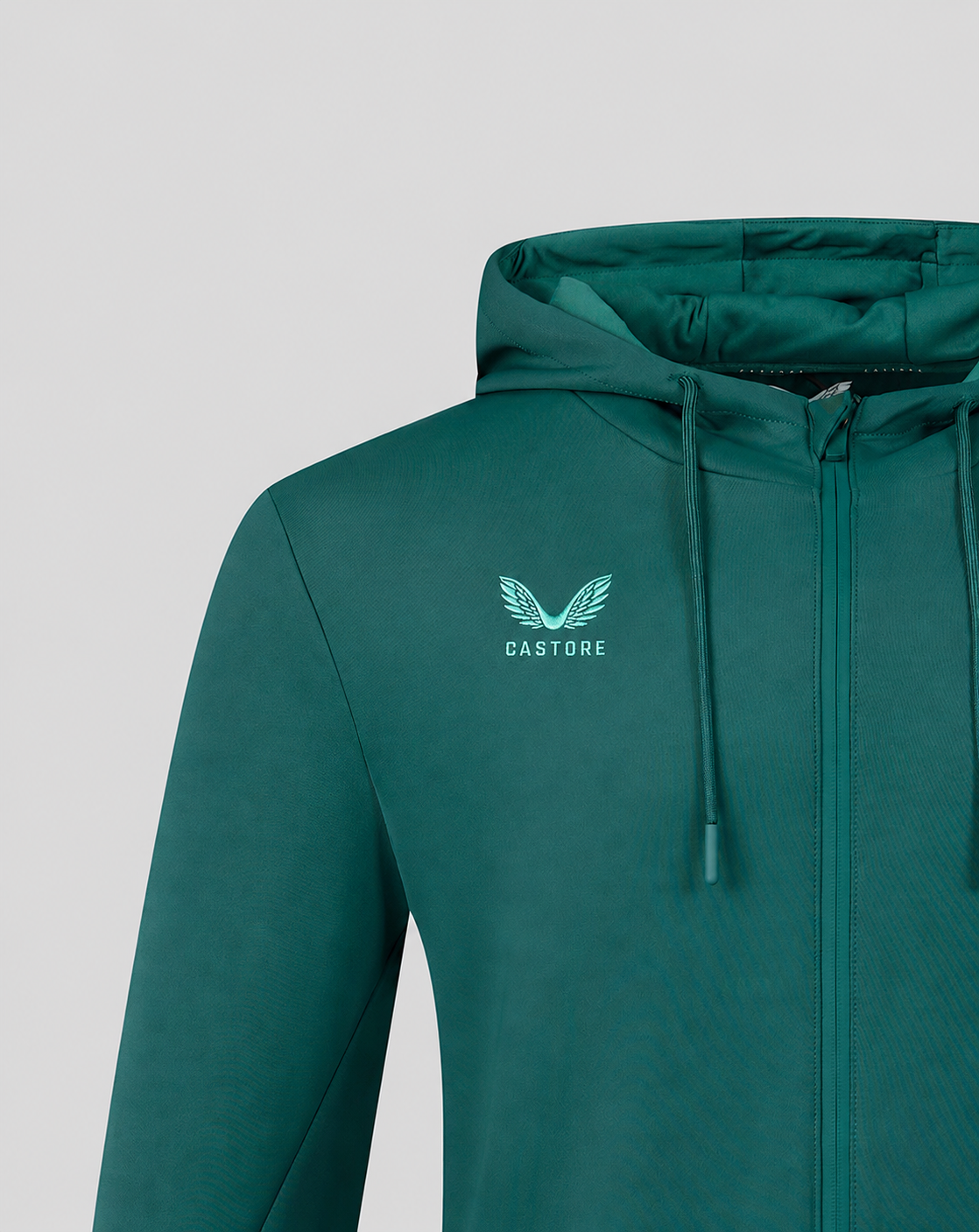 Feyenoord Travel 2026-2027 Hoodie - Mannen - Groen