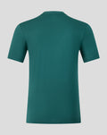 Achterkant van de groene Feyenoord Travel T-shirt voor mannen