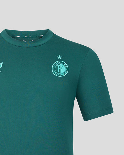 Feyenoord Travel 2026-2027 T-Shirt - Mannen - Groen