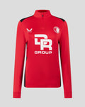 Feyenoord Players 1/4 Zip Top - Womens