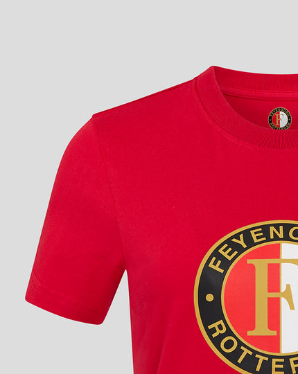 Feyenoord Core Logo T -shirt - Women - Red