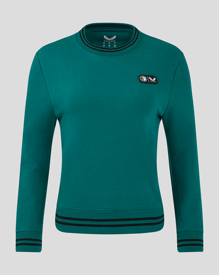 Feyenoord x Castore Fleece Crew - Women - Bluegreen