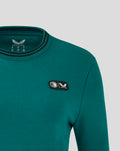 Feyenoord x Castore Fleece Crew - Women - Bluegreen