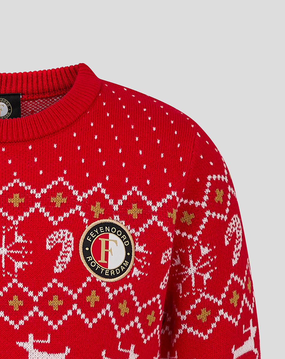 FEYENOORD FESTIVE JUMPER - JUNIOR