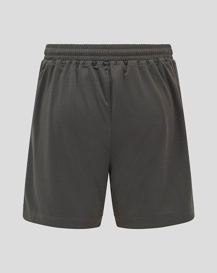 Back view of Feyenoord training shorts with an elastic waistband