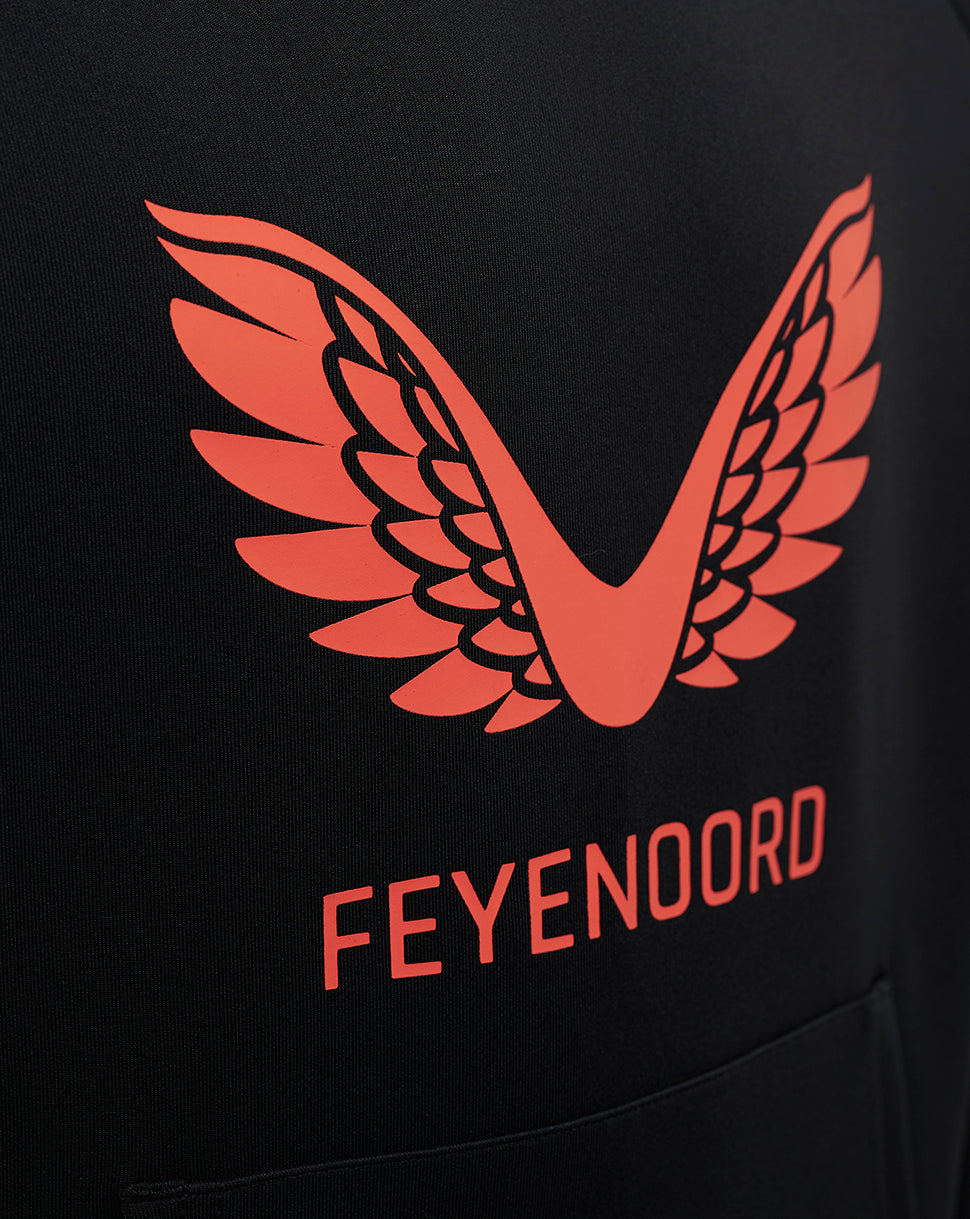 Feyenoord Staff Travel Sweater with Logo - Junior
