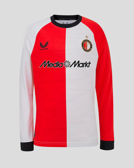 FEYENOORD THUISSHIRT LANGE MOUWEN 2024-2025 - JUNIOR