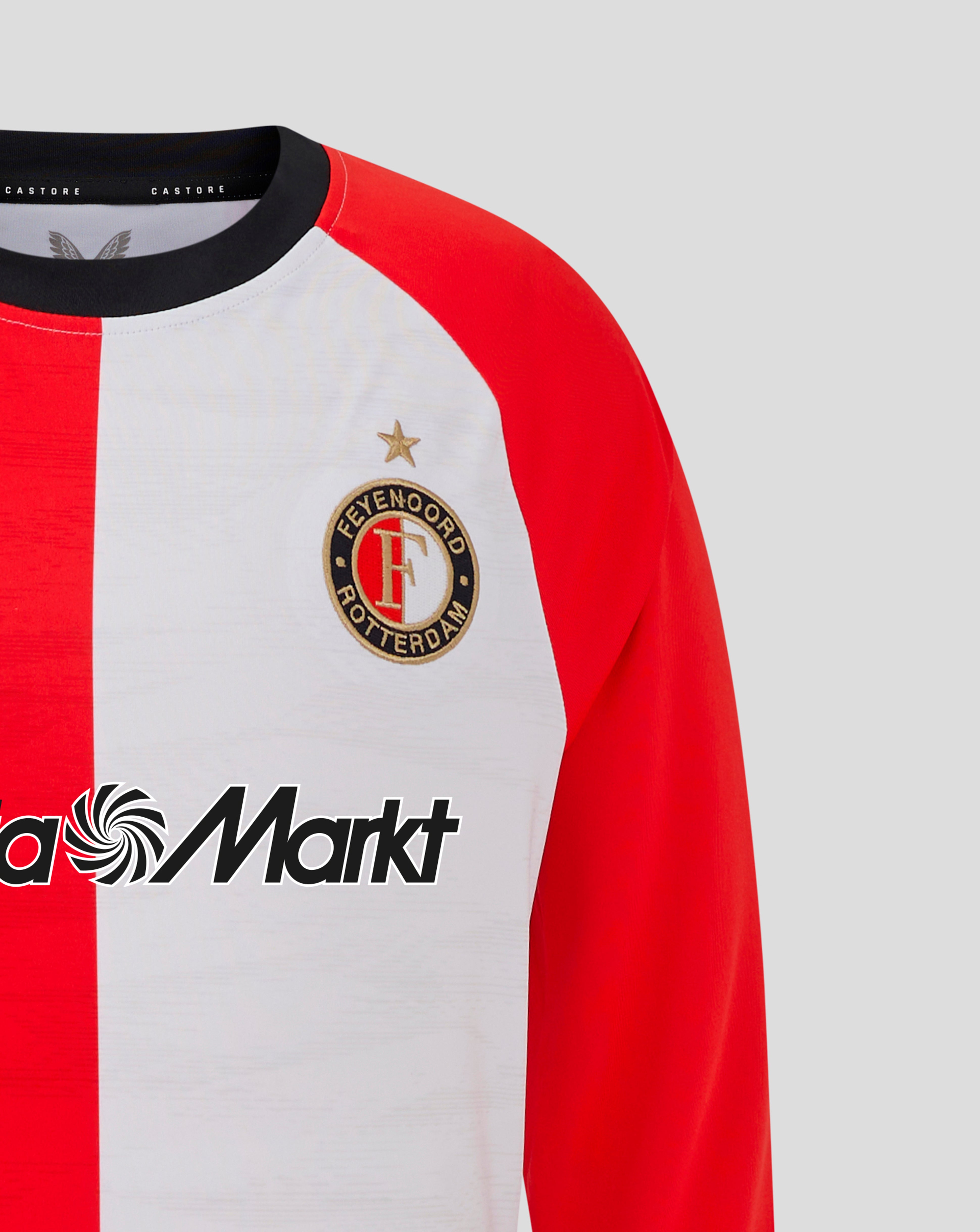 FEYENOORD THUISSHIRT LANGE MOUWEN 2024-2025 - JUNIOR