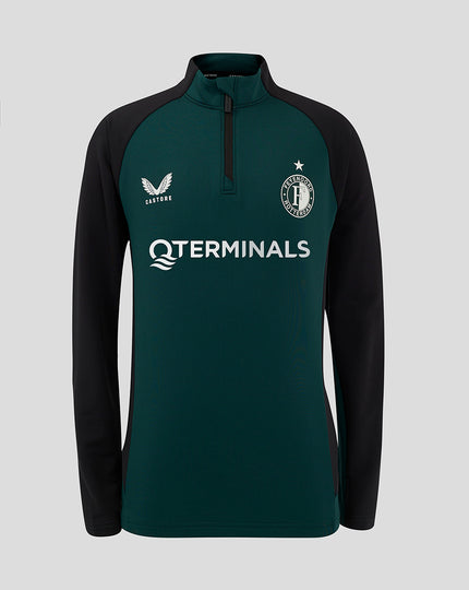 FEYENOORD PRO COACH 1/4 ZIP TRAINING TOP - JUNIOR