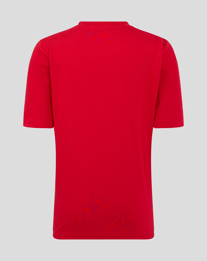 Back view of red Feyenoord classic junior T shirt