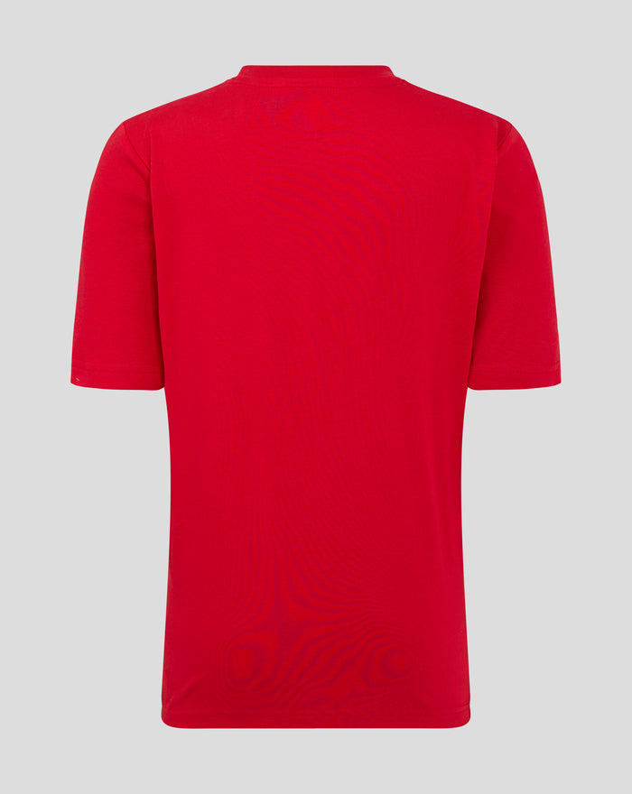 Back view of red Feyenoord classic junior T shirt