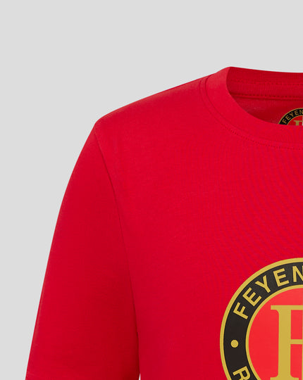 Feyenoord Core Logo T -shirt - Junior - Red