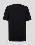 Back view of black Feyenoord Core Junior T-shirt with no visible branding.