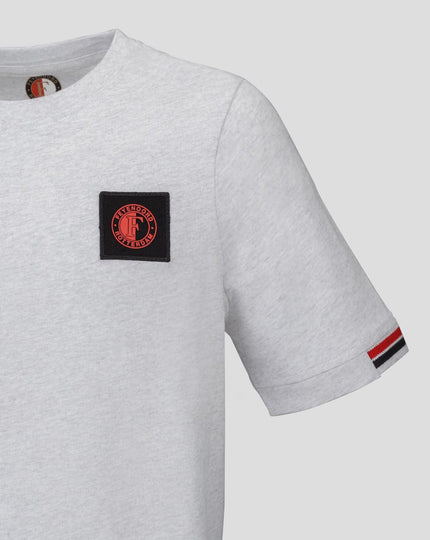 FEYENOORD CLASSIC T-SHIRT - JUNIOR - GRIJS