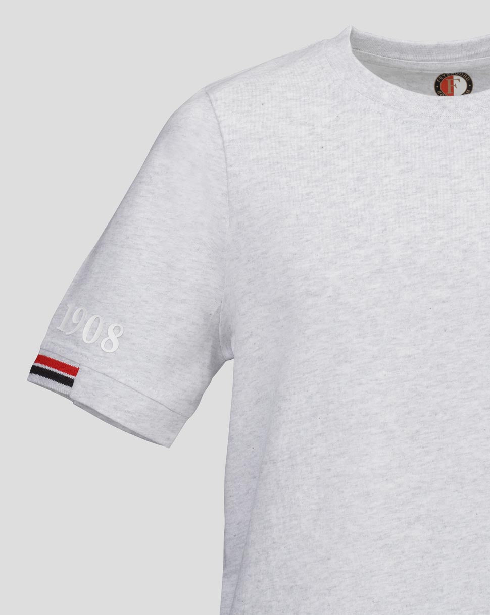 Feyenoord Classic T -shirt - Junior - Gray