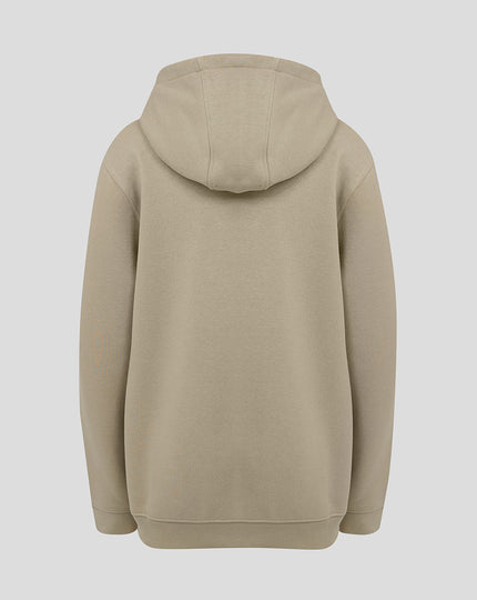 Feyenoord Contemporary Hoody - Junior - Taupe Gray