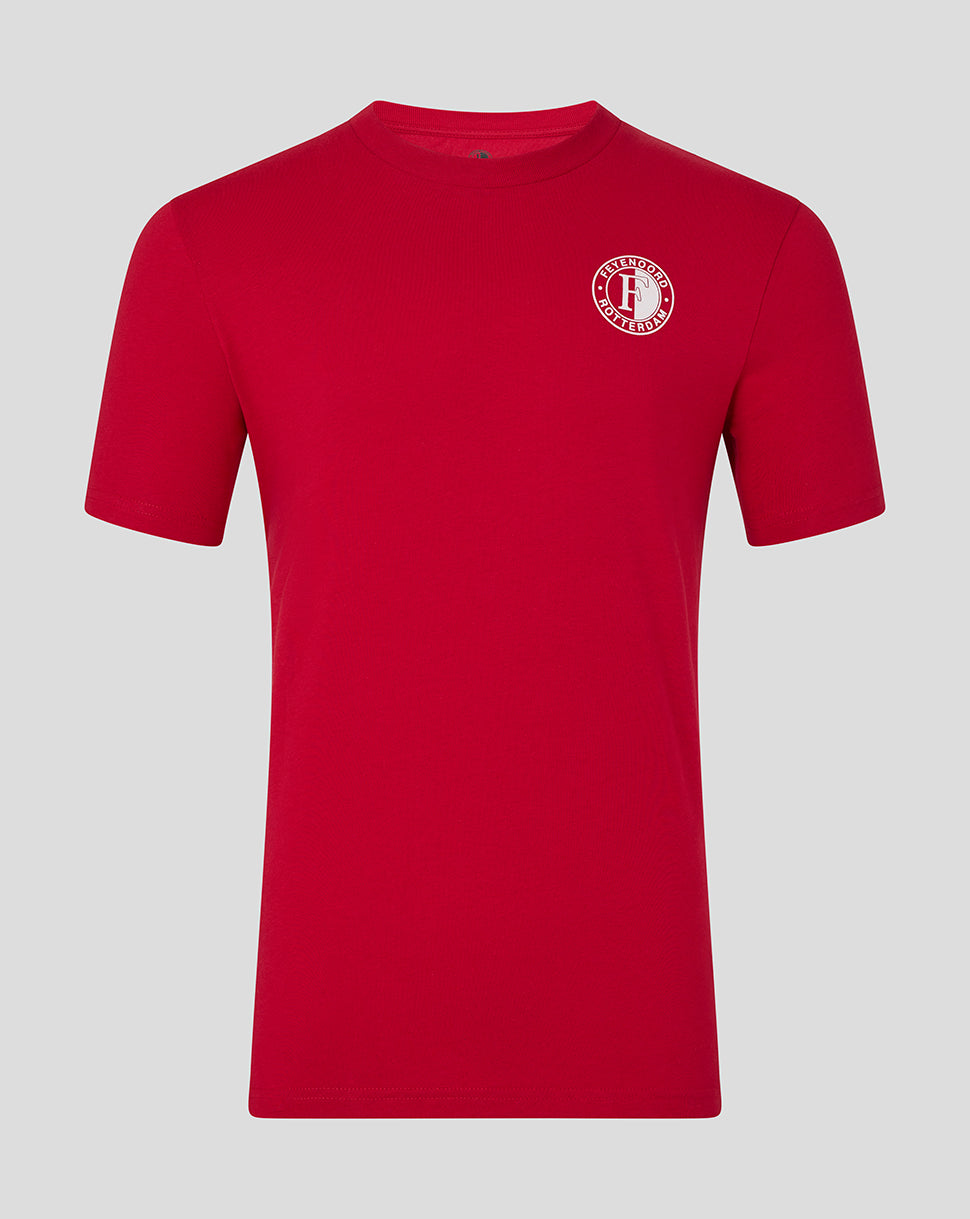 Feyenoord Core Crest Tee - Mens - Jester Red