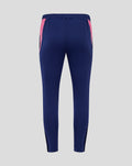 Back view of navy Feyenoord training pants showing pink side panels