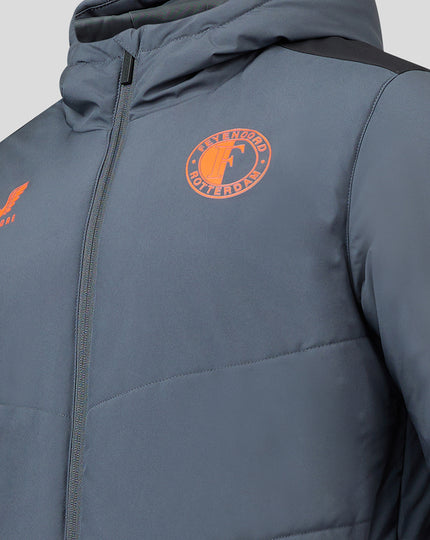 Feyenoord Staff Long Winter Jacket - Mens