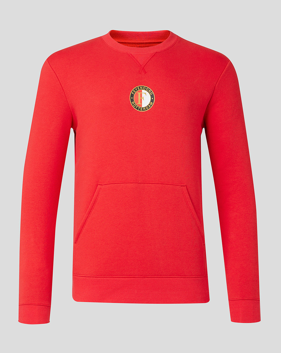 Feyenoord Contemporary Crew Neck Sweatshirt - Mannen