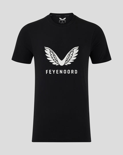 FEYENOORD PRO COACH LOGO T-SHIRT - MANNEN