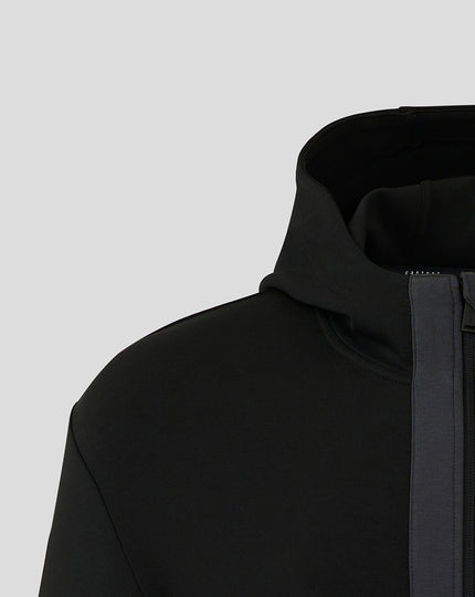 FEYENOORD HOODED TRAVEL JACKET - MEN - BLACK/GRAY