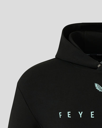 FEYENOORD TRAVEL HOODY - MANNEN - ZWART