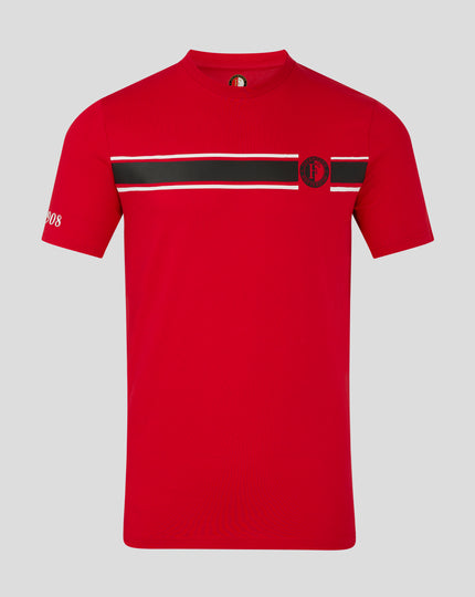 FEYENOORD CLASSIC T-SHIRT - MANNEN - ROOD