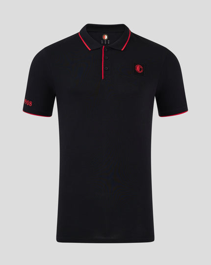 Feyenoord Classic Polo - Men - Black